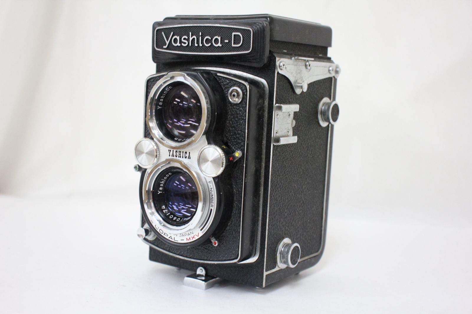 返品保証 ヤシカ Yashica-D Yashinon 80mm F3.5 二眼カメラ e2731