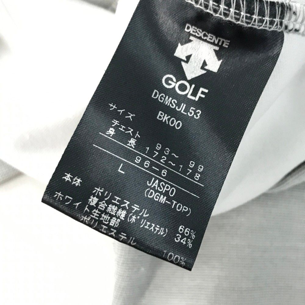 サイズ：L DESCENTE GOLF デサントゴルフ ジップジャケット