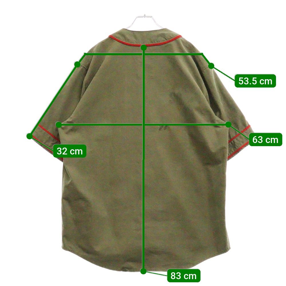 READY MADE (レディメイド) BASEBALL SHIRT オーバーサイズ ベース 