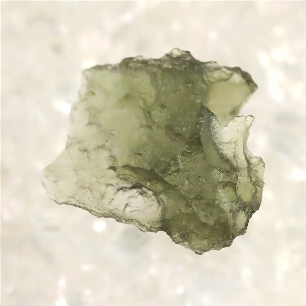 モルダバイト 原石 AA　0.95ｇ 【榎本通商75977】