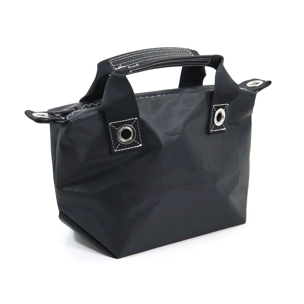 GANNI ドローストリングバッグ 青 ハンドバッグ ショルダー