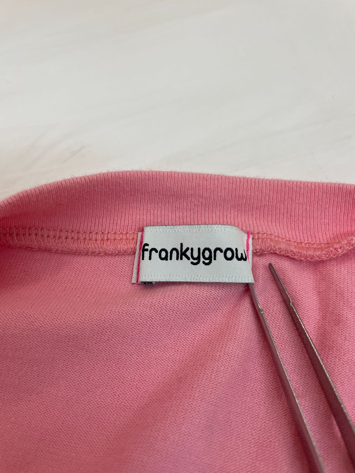frankygrow フランキーグロウ　大人サイズ　スプリングコート　ピンク frankygrow concept shop