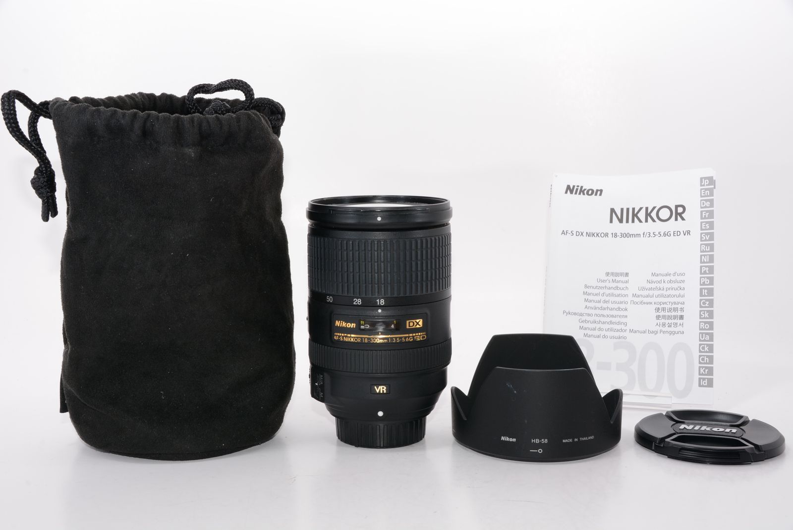 Nikon AF-S DX 18-300mm f/3.5-5.6G ED VR