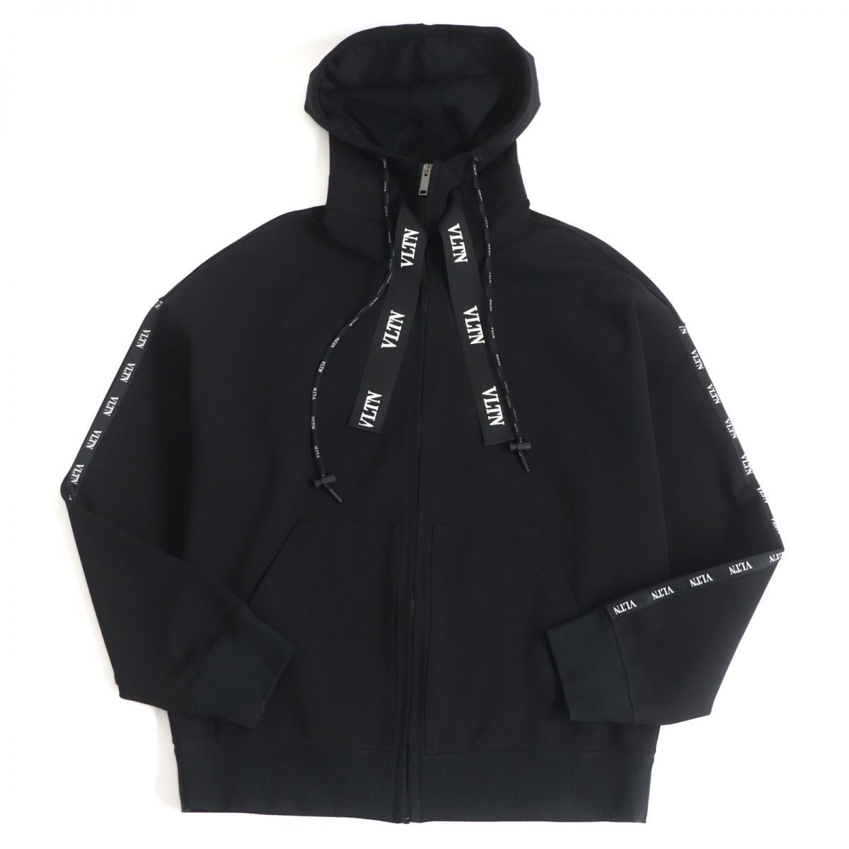 美品□VALENTINO/ヴァレンティノ SV3MF04Q5HK VLTNロゴ サイドライン 