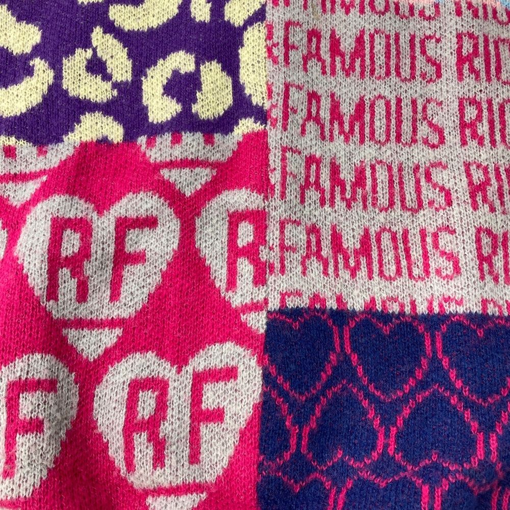 【最短翌日配送】 サイズ 36 MARK-LONA マークアンドロナ 裏地付 ニットセーター 総柄 ピンク系 240101351462 ゴルフウェア レディース ストスト 【数量限定超特価!!】