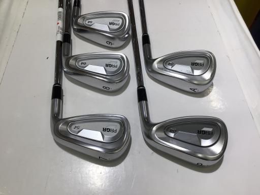 プロギア PRGR 04 2025 5S アイアンセット IR スペックスチールIII Ver.2 フレックスSR メンズ 男性用 右利き 右用 Cランク ゴルフクラブ