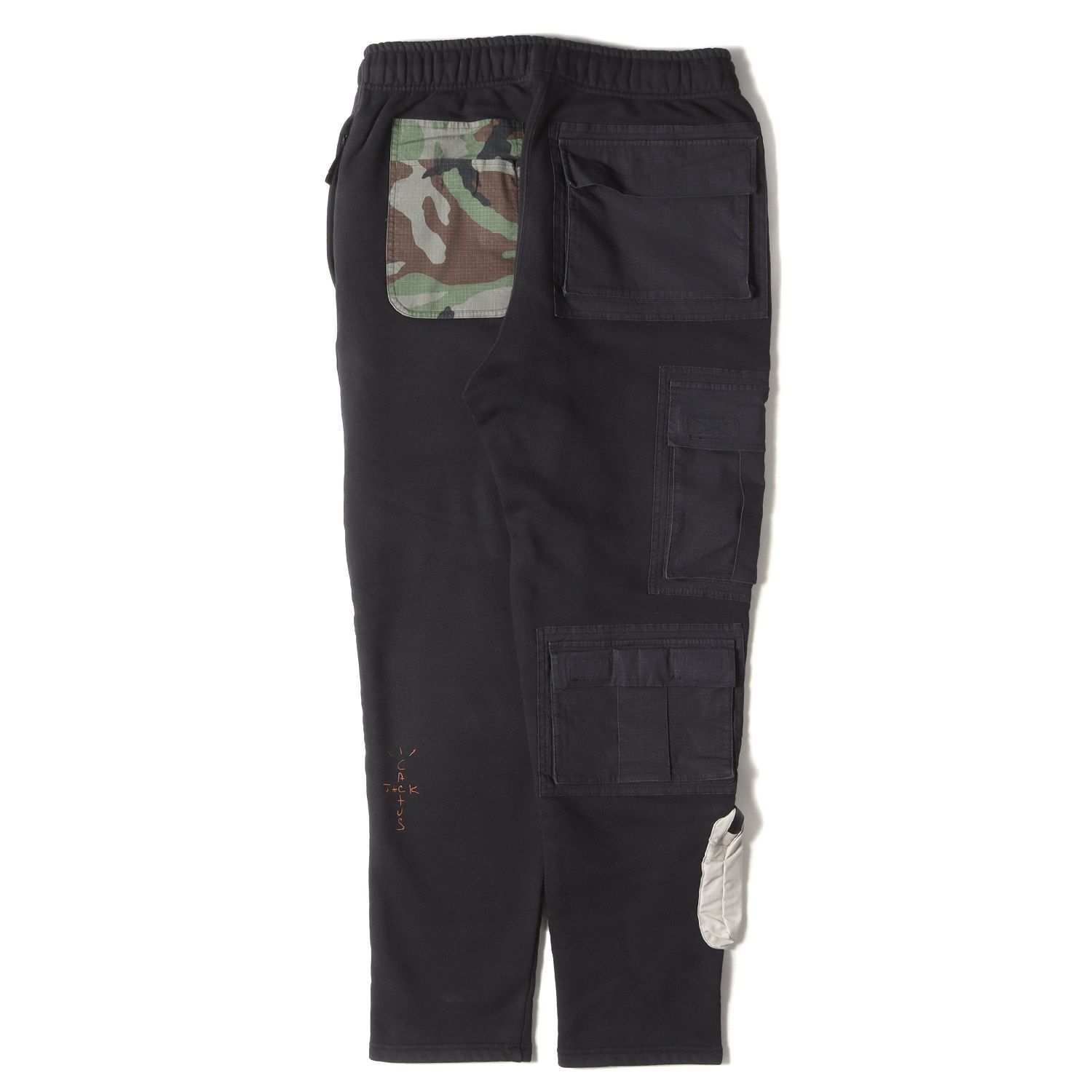 美品 NIKE ナイキ パンツ サイズ:L 20SS TRAVIS SCOTT Cactus Jack マルチポケット ユーティリティ スウェットパンツ  UTILITY SWEATPANTS ブラック 黒 トラヴィス・スコット カクタスジャック コラボ - メルカリ