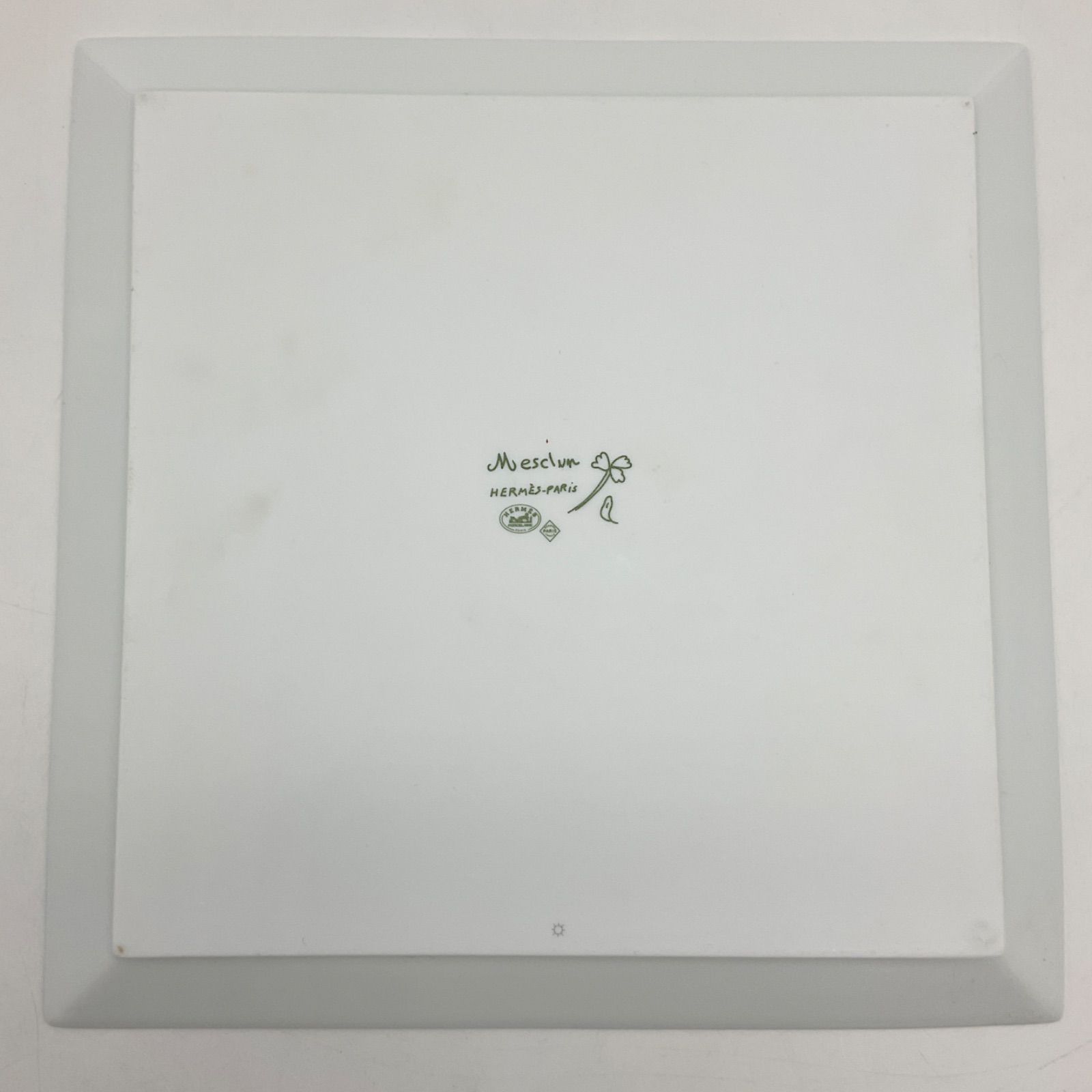 HERMES エルメス Mesclun メスクラン 食器 プレート 皿 スクエア 23cm 【中古】Aランク 9_30 - メルカリ