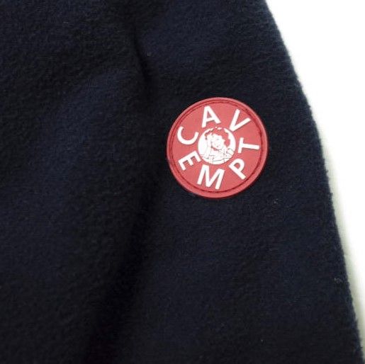 CAV EMPT ネイビー　ジップアップジャケット CAV EMPT ジップアップジャケット ネイビー