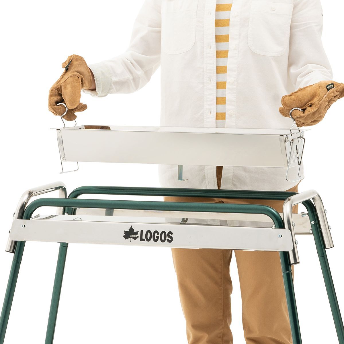 ロゴス LOGOS チューブグリルSmart80 M キャンプ アウトドア グリル