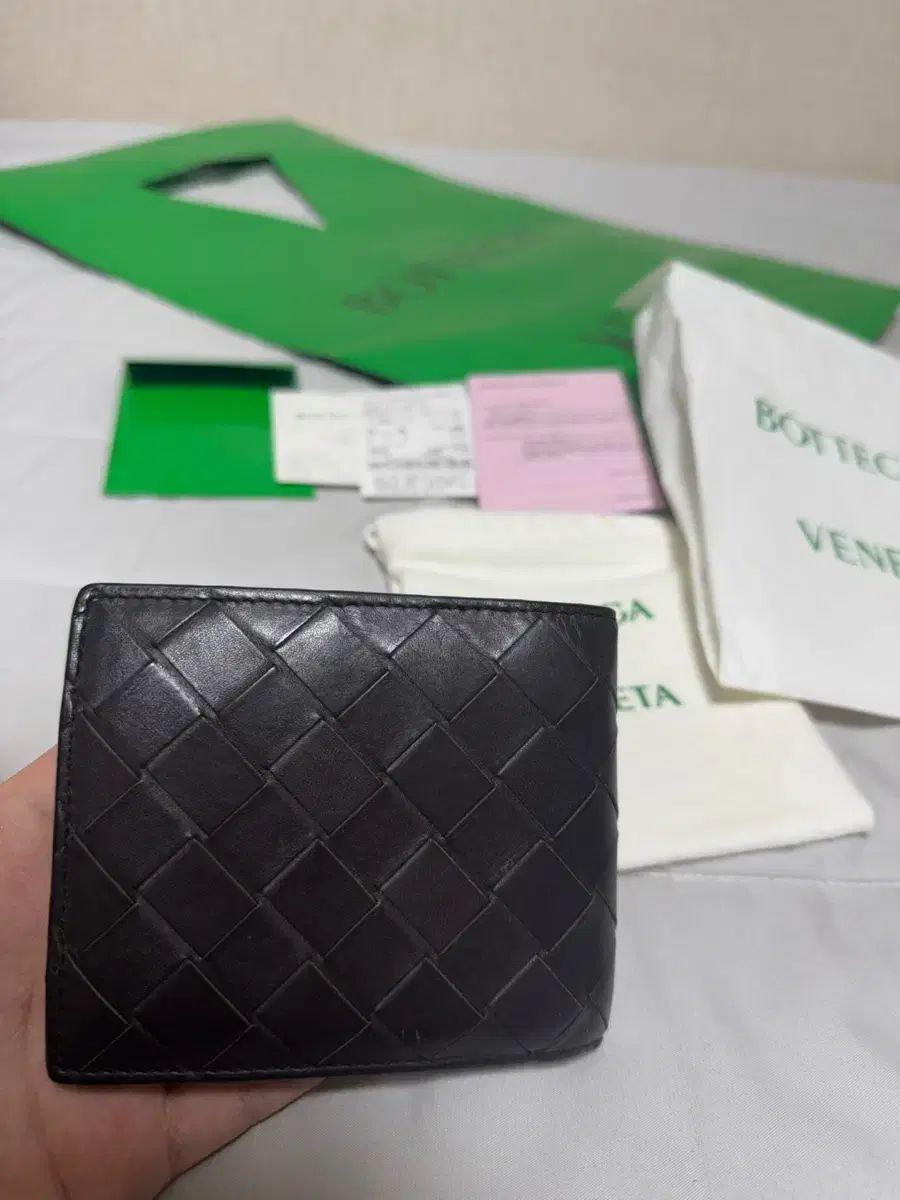 BOTTEGA VENETA 財布 二つ折り バイカラー ボッテガヴェネタ カセット