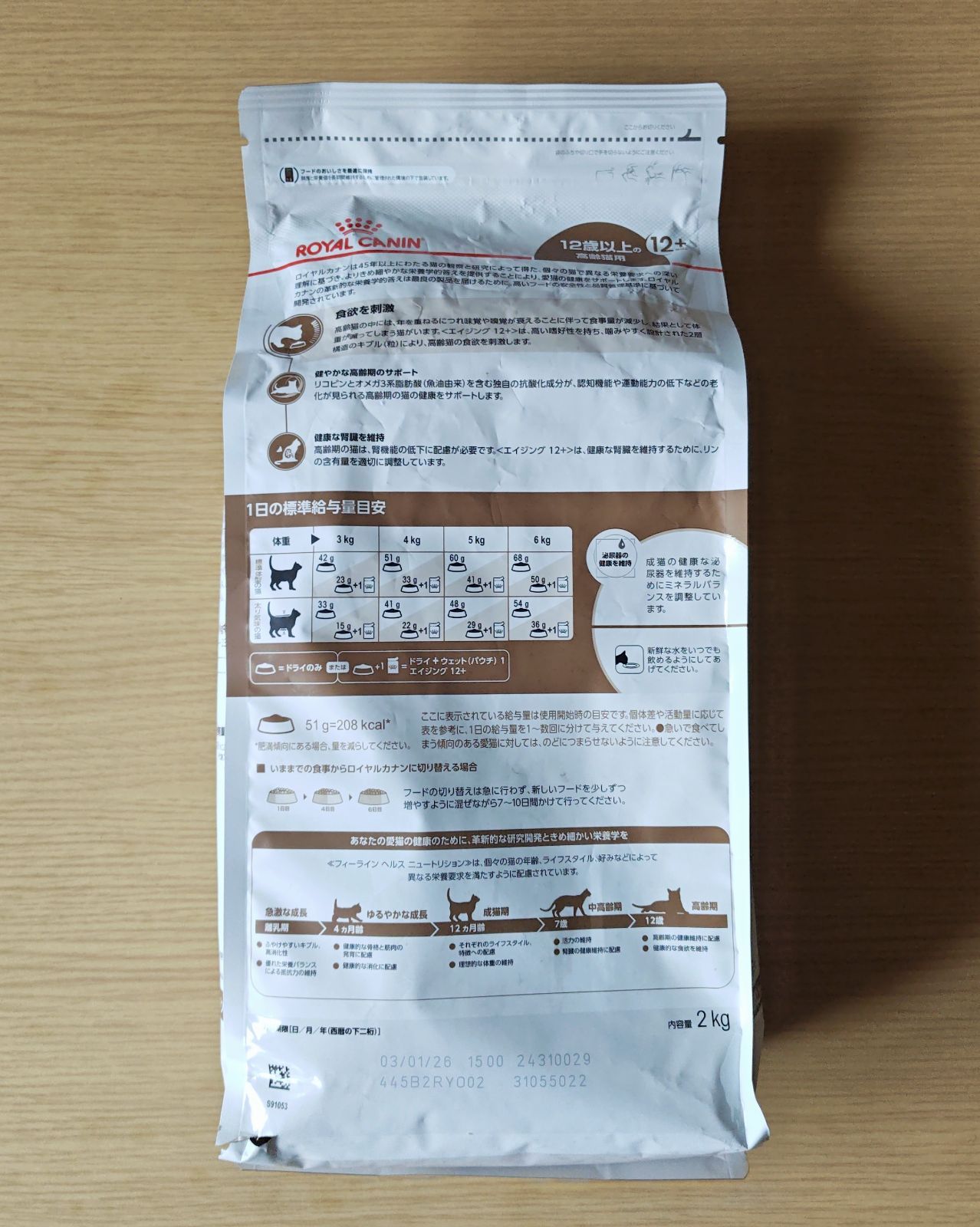 CANIN 12歳以上の高齢猫用 2kg キャットフード