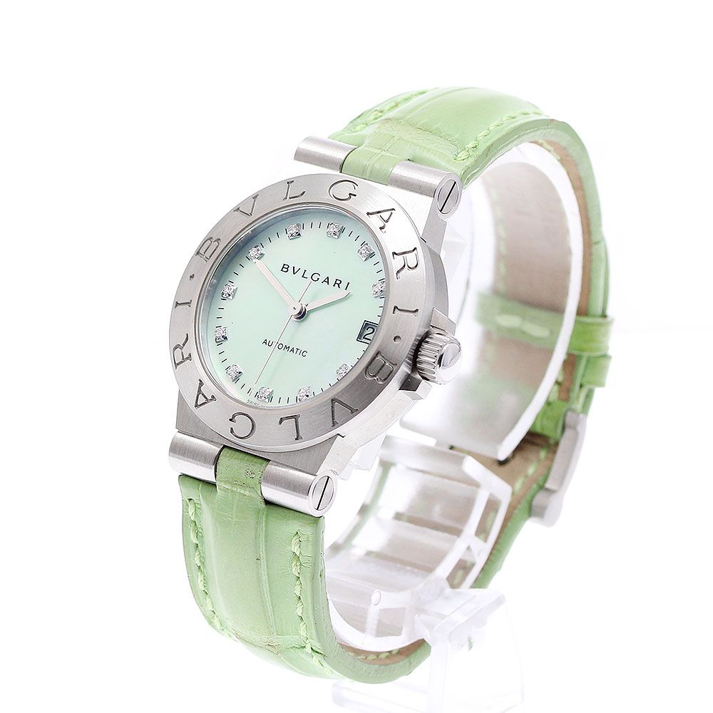 ブルガリ BVLGARI LCV29S ディアゴノ 11Pダイヤ 自動巻き