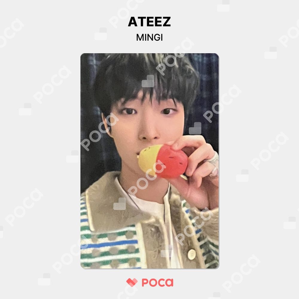 ATEEZ ポカ ミンギ （国内正規総代理店アイテム】 個別 直筆
