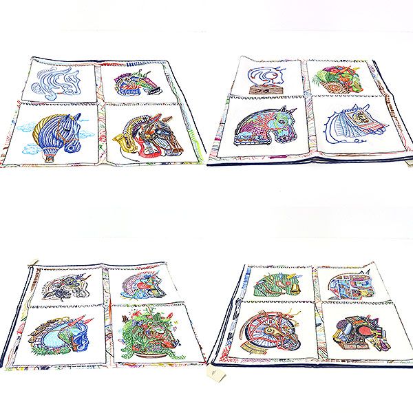 エルメス カレ 90 Chevaloscope シュヴァロスコープ スカーフ