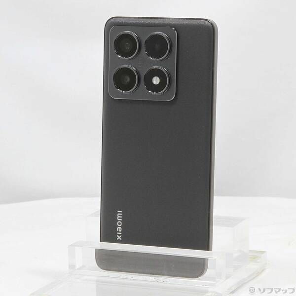 中古品〕 Xiaomi 14T Pro 256GB チタンブラック MZB0HHKJP SIM