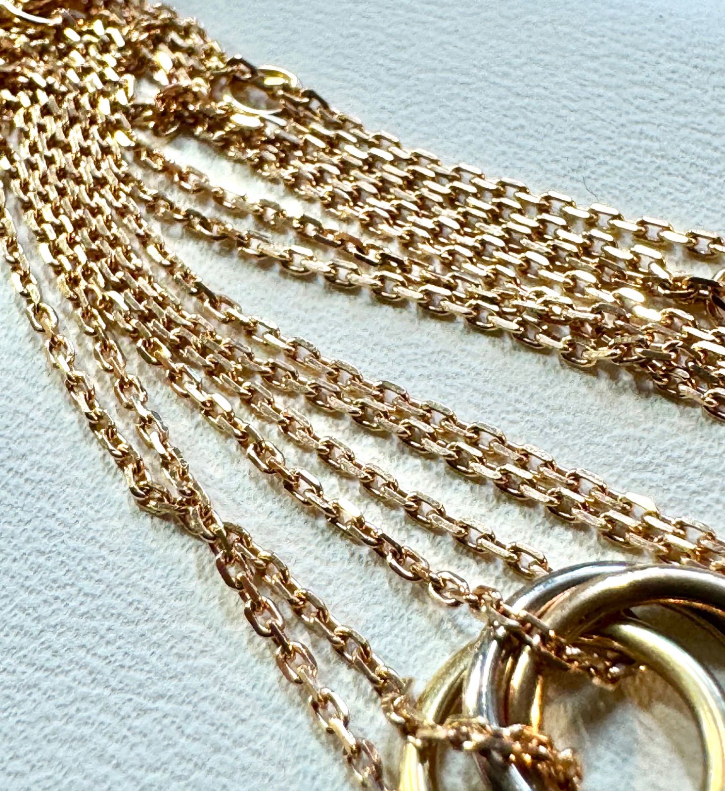 新品磨き済◇ギャランティ箱付き◇Cartier◇スイートトリニティ