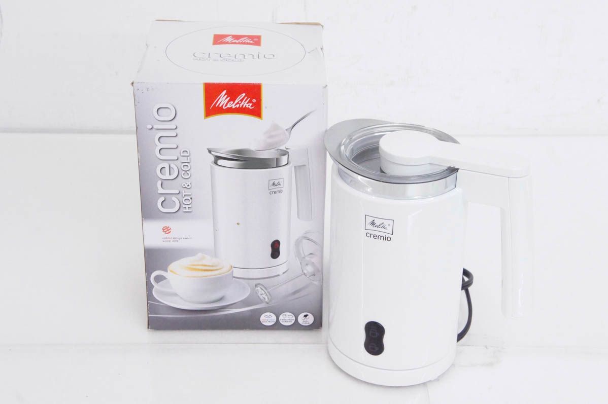 Melitta(メリタ) ミルクフォーマー クレミオ(Cremio) ホワイト MJ-121/W i8my1cf Amazon | Melitta(メリタ) ミルクフォーマー クレミオ(Cremio