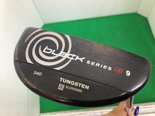 オデッセイ BLACK SERIES iX 9 34インチ パター PT スチール フレックスその他 メンズ 男性用 右利き 右用 Cランク ゴルフクラブ