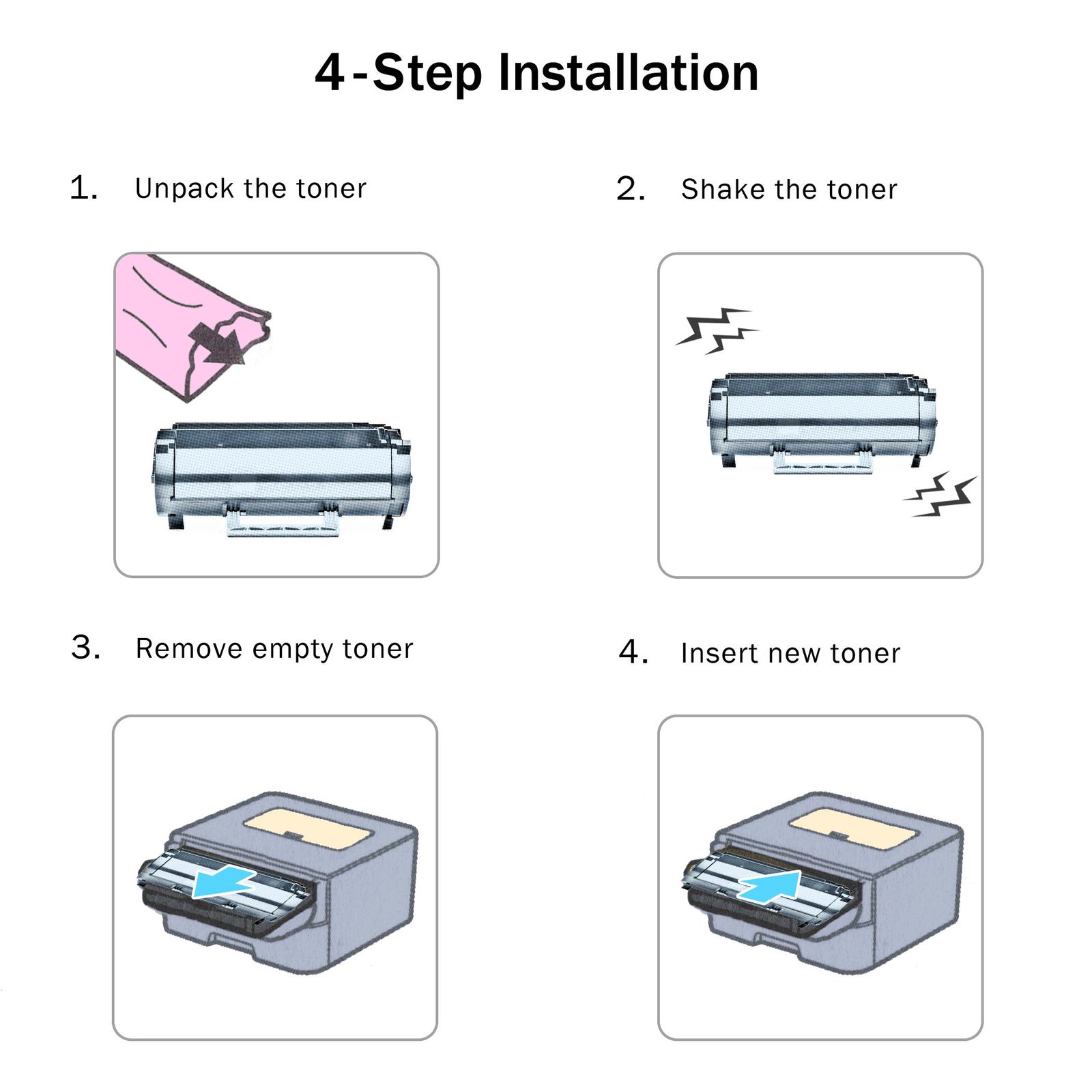 Limeink M11XH 331-9805 大容量レーザートナーカートリッジ Dell B2360 B3460 B3465 B2360d B2360