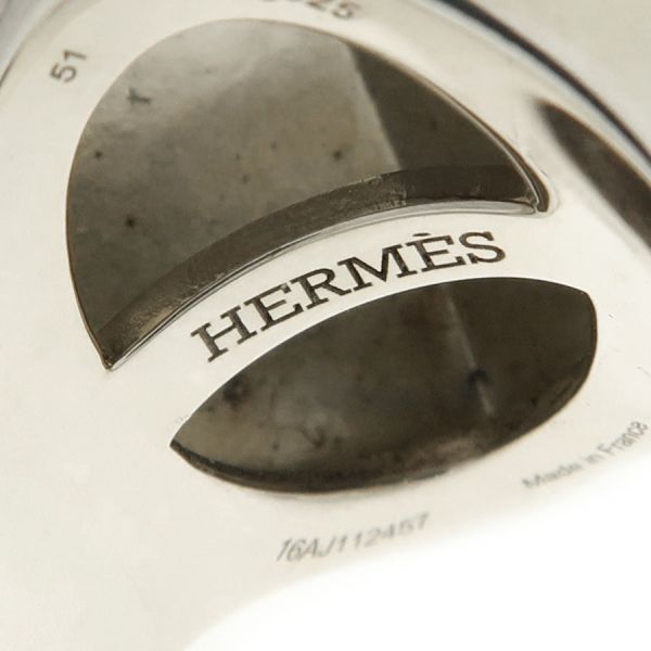 エルメス コリエドシアン・ロックリング#51 Ag925/17.1g【Bランク  