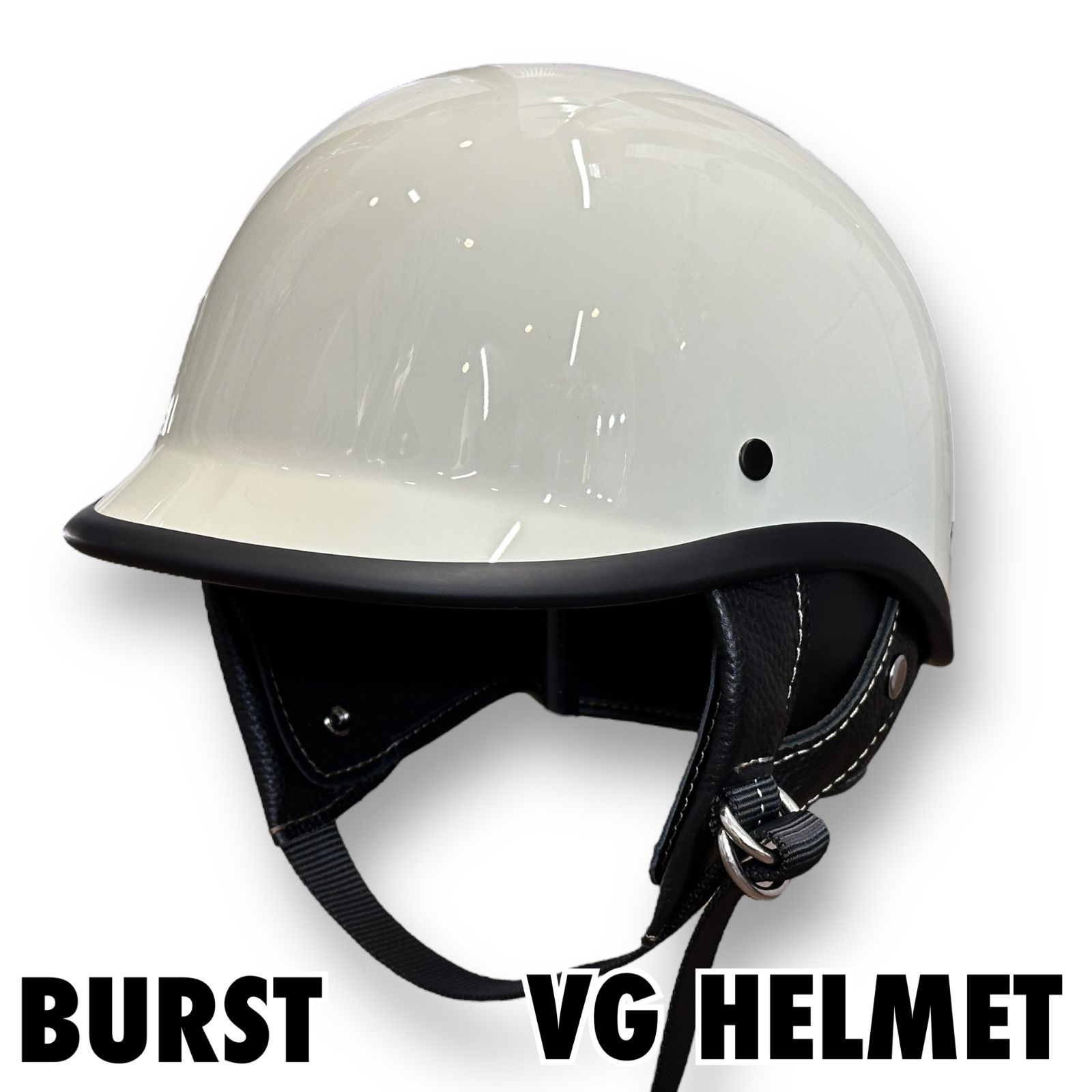 BURST VG HELMET IVORY アイボリー バースト ジョッキーヘルメット