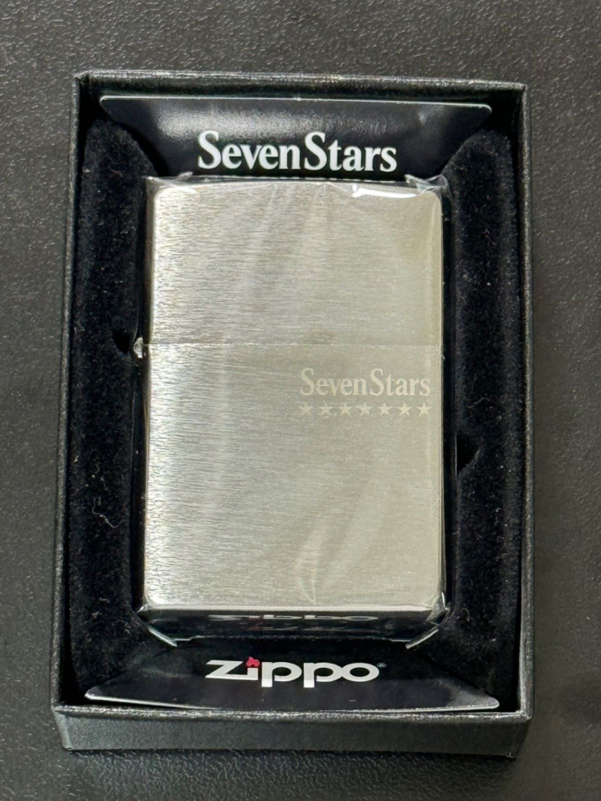 zippo Seven Stars silver 限定品 七連星 セブンスター 2016年製 SEVEN 