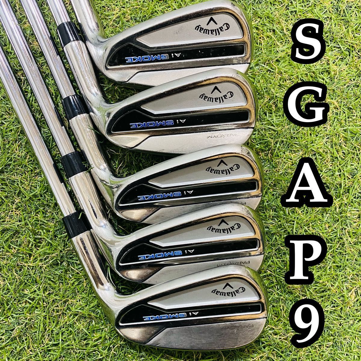 良品】初心者推奨 キャロウェイ Aiスモーク メンズアイアンセット 5本