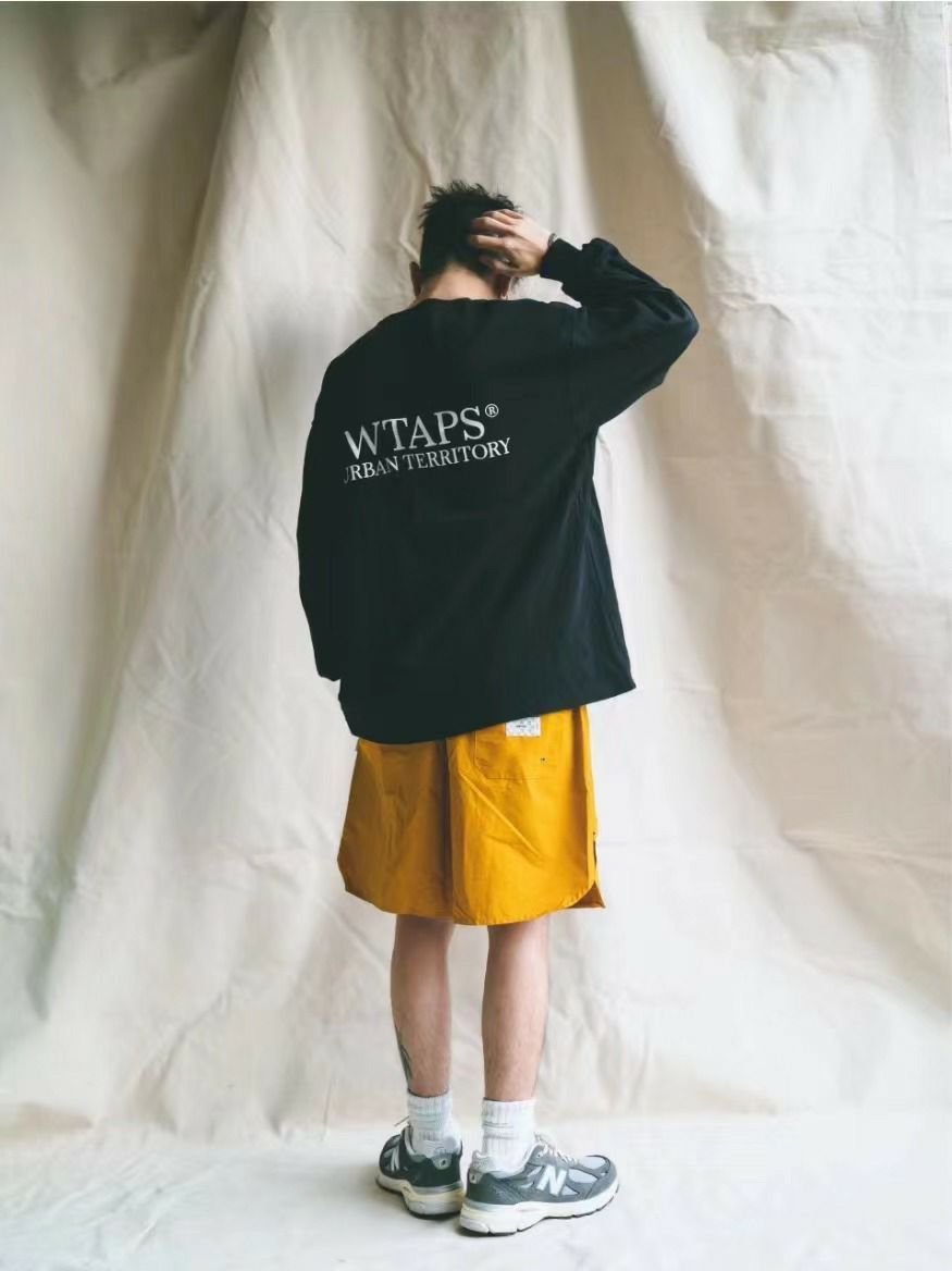 WTAPS  ダブルタップス  Tシャツ長袖 カットソー トップス全2色×4サイズブラックモスグリーン春服 秋服 春 夏