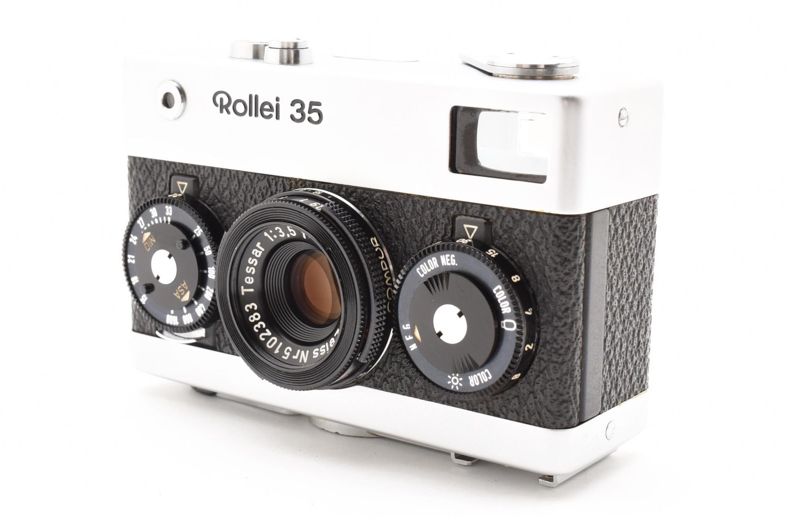 極上美品　rollei 35 ローライ ローライ35S ゴールド 元箱、ケース付 極上美品 - 日進堂カメラ