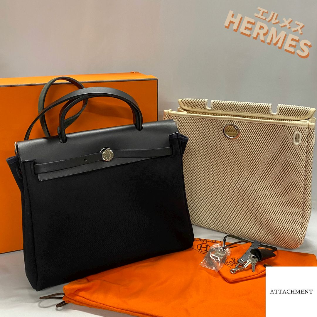 HERMES】エルメス エールバッグ ショルダー付ハンドバック PM G刻印 