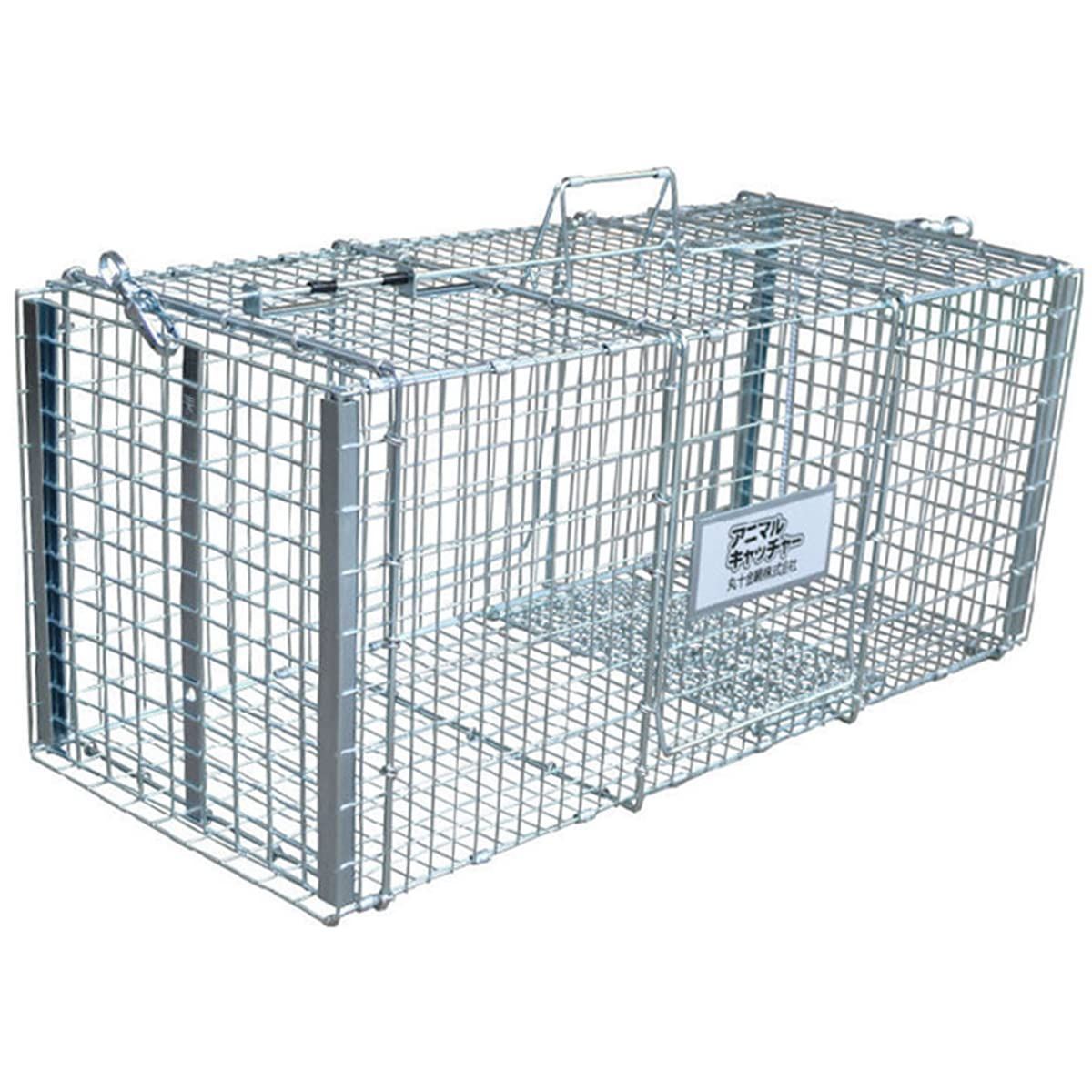 丸十金網株式会社 猫の保護器 28x28x65 シルバー 【公式通販】