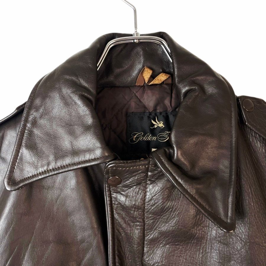 70s80sゴールデンフリースGolden Fleeceレザージャケット革ジャン