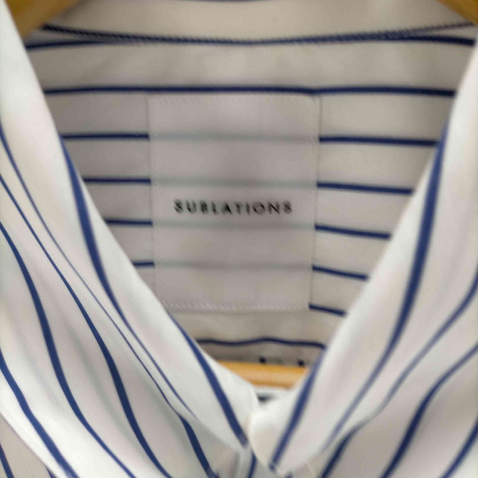 ユーズドフルギ USED古着 {{SUBLATIONS}}22SS COTTON TAB COLLAR SHIRT