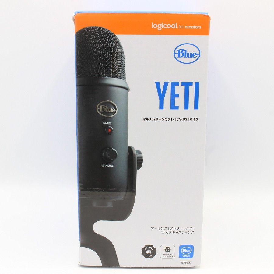 Logicool Blue Microphones Yeti BM400BK ブラック 高品質USB