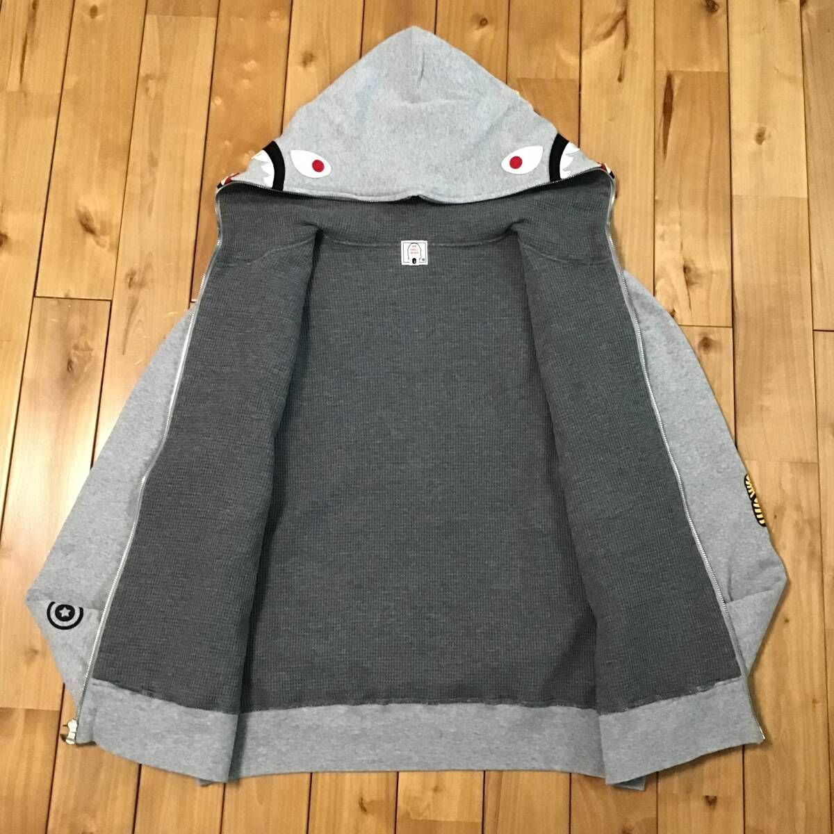 2005年 2nd シャーク パーカー Sサイズ shark full zip hoodie a