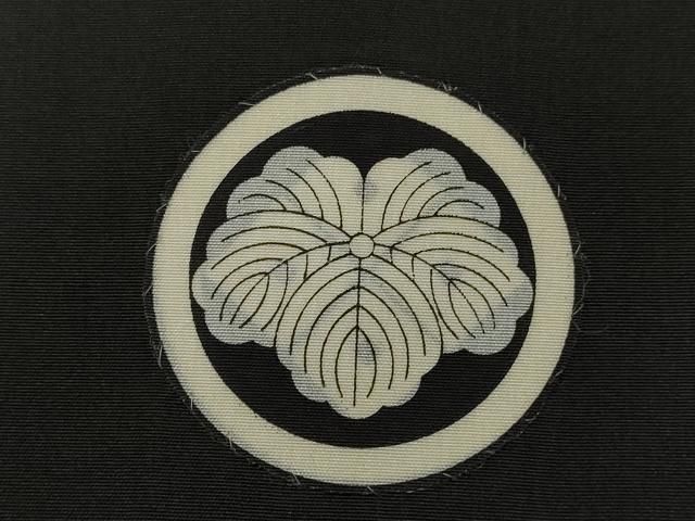 長羽織 黒紋付き