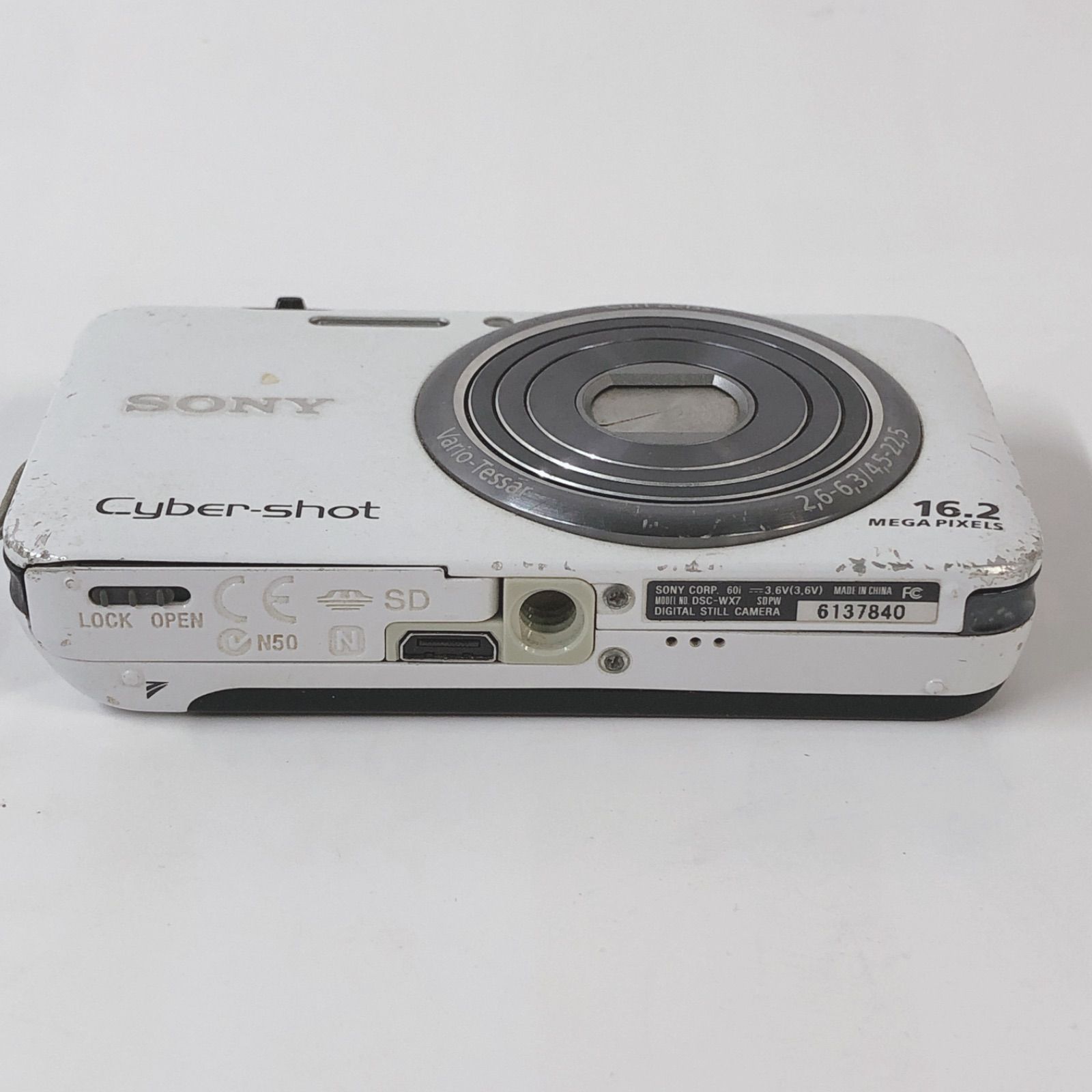 SONY Cyber-shot DSC-WX7 ホワイト　ジャンク品 SONY Cyber-shot サイバーショット DSC-WX7 ホワイト ジャンク品