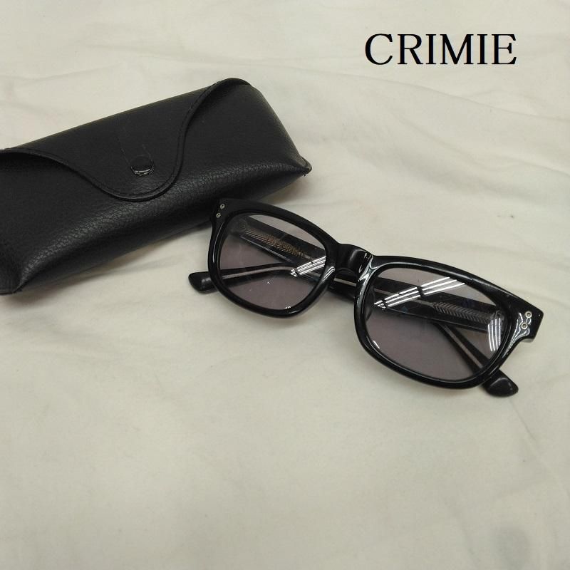 THE CRIMIE HIGHER GROUND ブラックサングラス　クライミー CRIMIE クライミー めがね・サングラス HIGHER GROUND