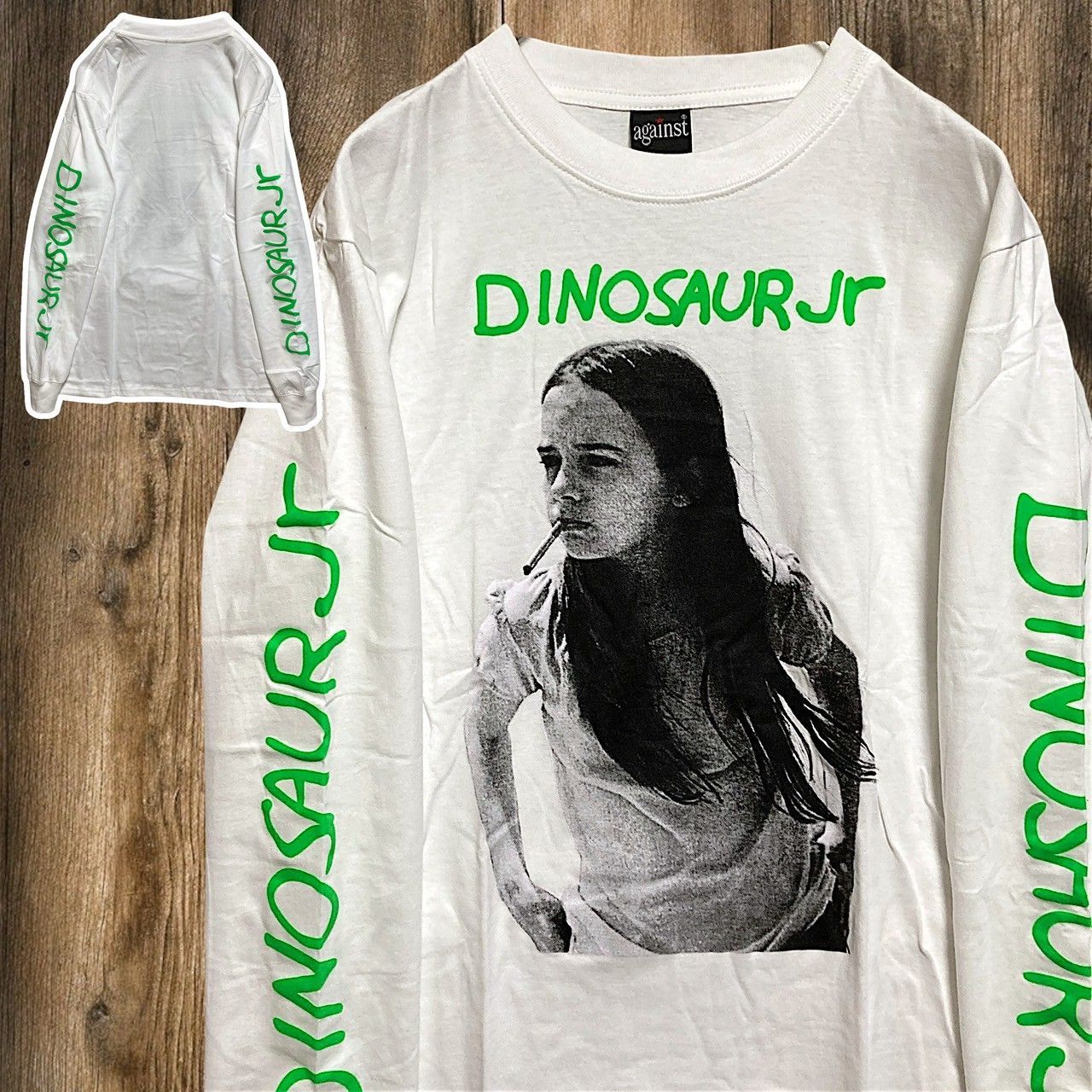 3706 DINOSAUR Jr. ダイナソージュニア バンT ロンT 黒