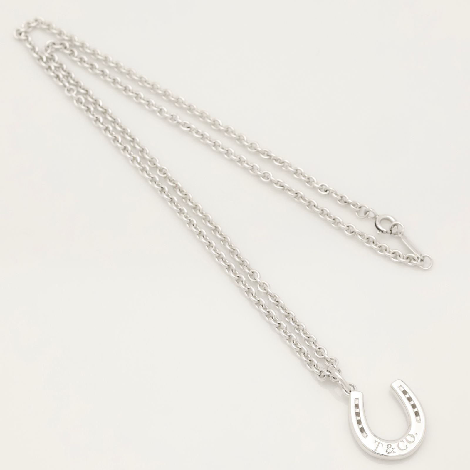 美品】ティファニー TIFFANY&Co. ホースシュー 馬蹄 ロゴ ネックレス