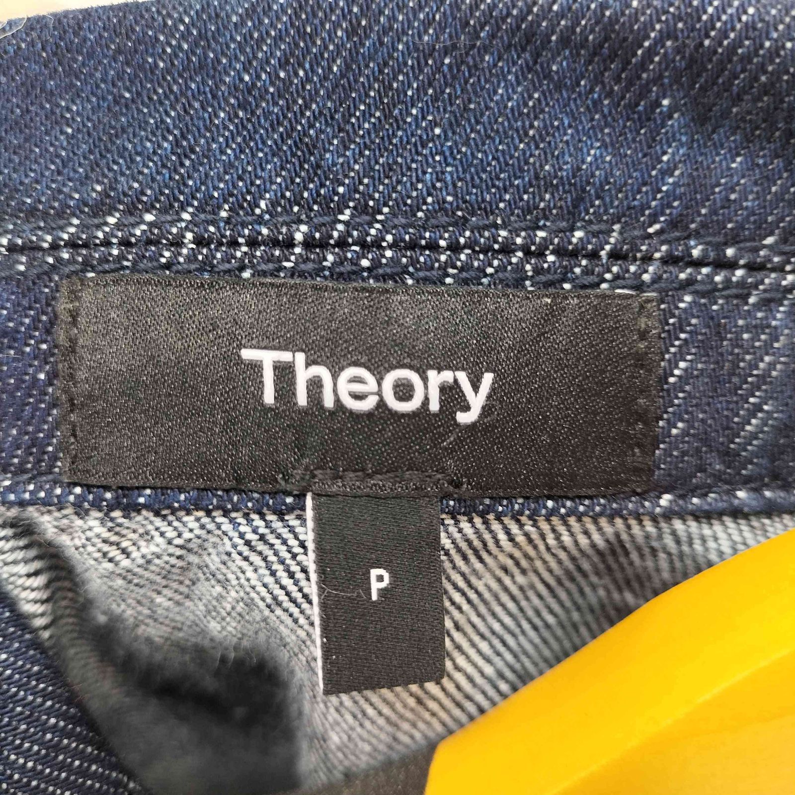 セオリー theory Classic Denim SS Boxy Patch JK クラシック デニム