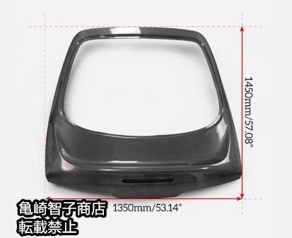 トヨタ スープラ JZA80 80スープラ 用 純正スタイル リアハッチ-FRP製 未塗装 FFCRYSTALESIA_COM