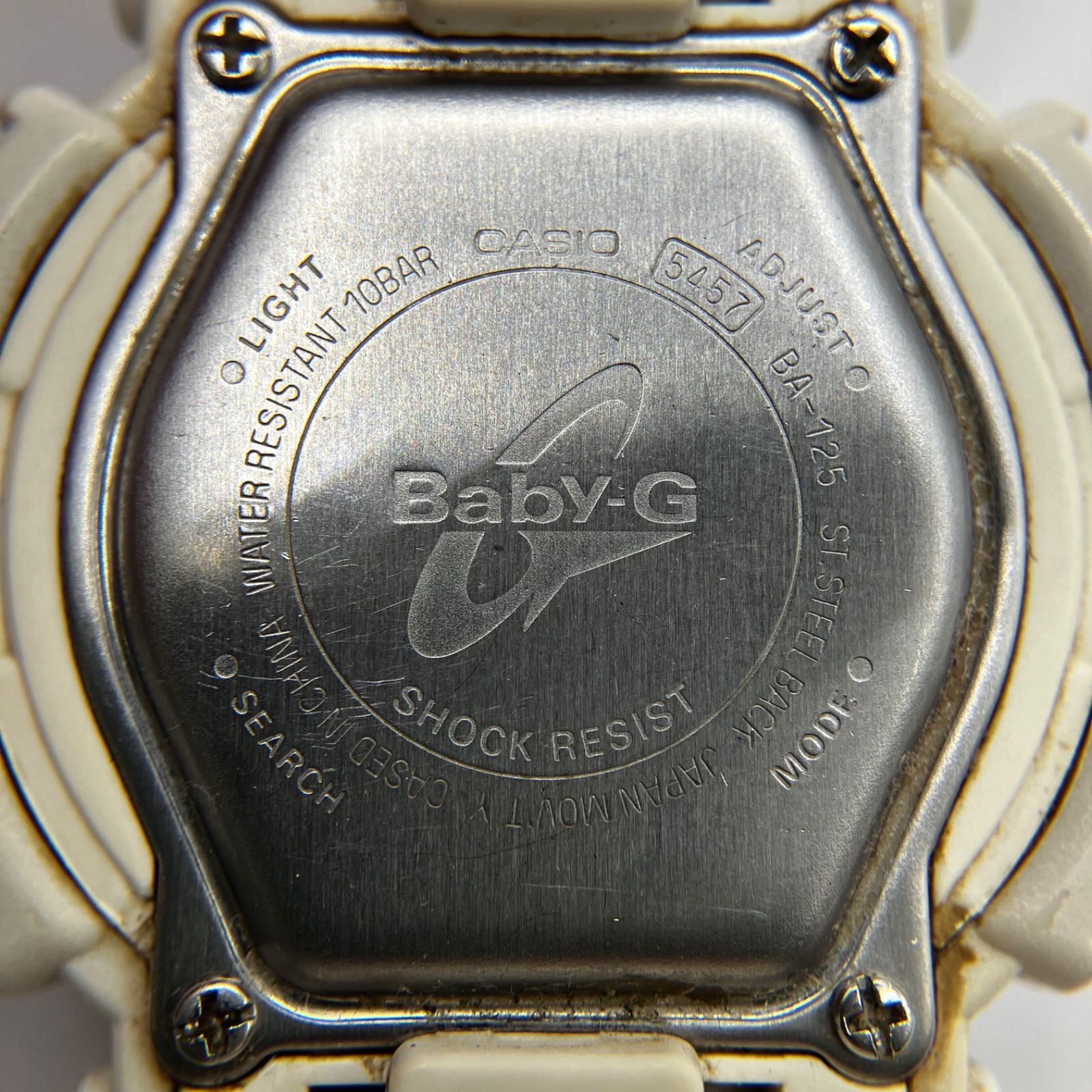 CASIO Baby-G⭐️ BA-125-7A】 PROTECTION ホワイト レディース