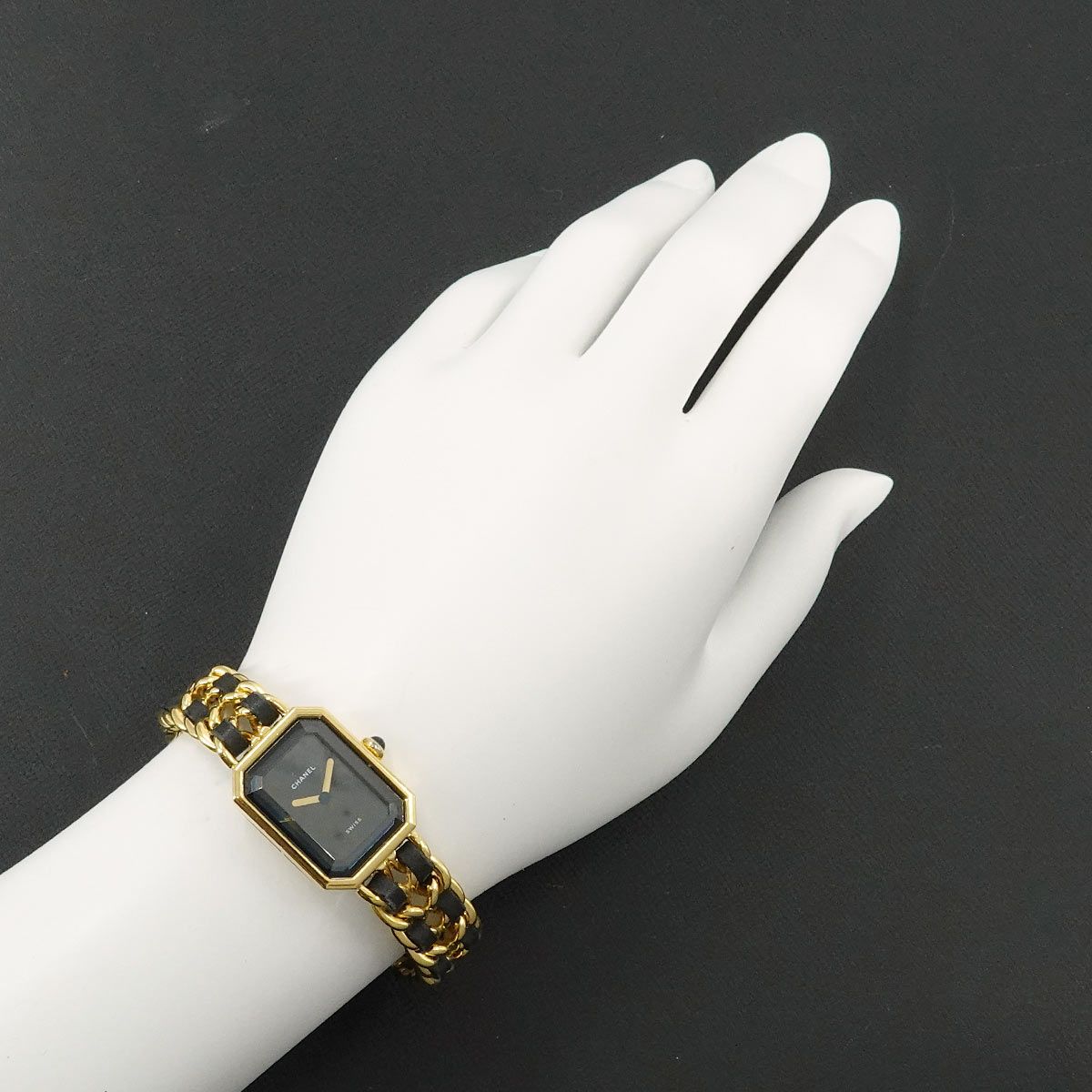 シャネル CHANEL プルミエール Lサイズ ヴィンテージ 腕時計 CHANEL】ヴィンテージ プルミエールL GP H0001 Lサイズ クォーツ