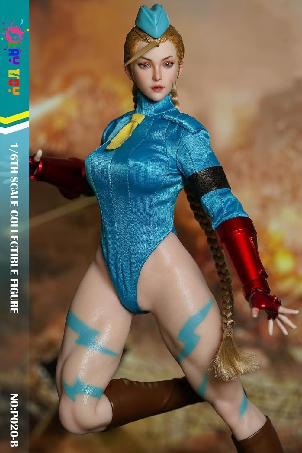 PLAY TOY 1/6 格闘女戦士 可動 アクション フィギュア
