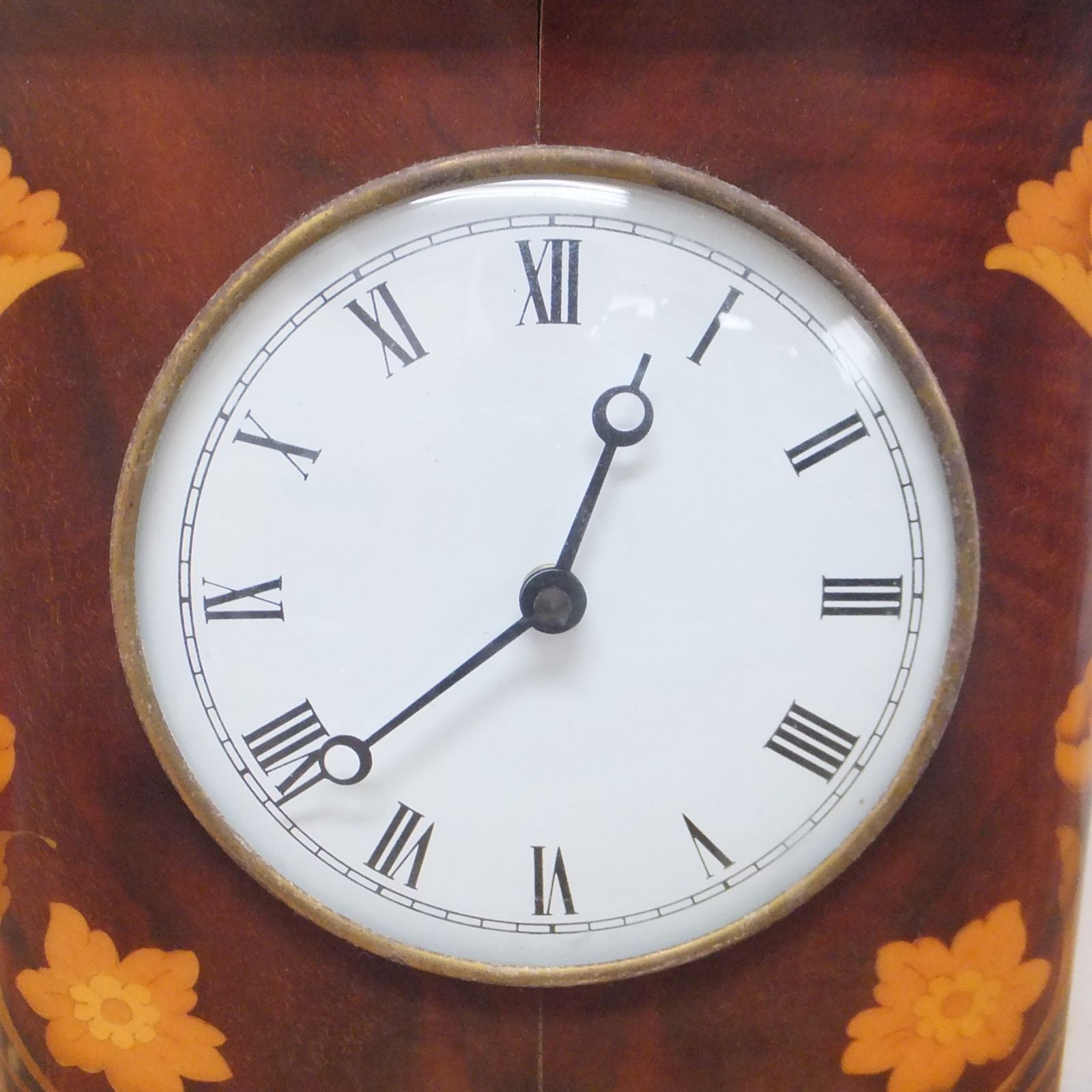 １００％正規品保証！ R511 アンティーク ドイツ製 象嵌細工 置き時計 可動品 現状 30 【最大80％OFF】