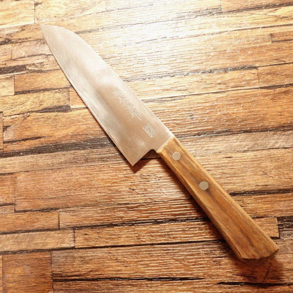 堺屋合秀 三徳包丁 研ぎ済 万能包丁 薄手 本割込 堺屋合秀作 165mm