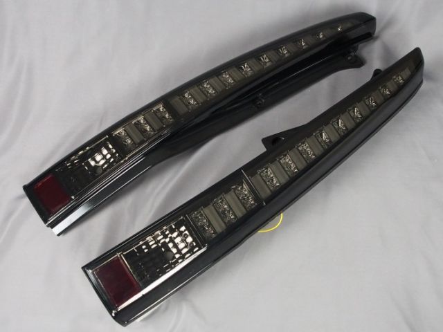 L150系　ムーヴカスタム　LEDテールランプ　スモーククリア ☆チューブLEDテールランプ/クローム・スモーク☆ムーヴカスタム L150S