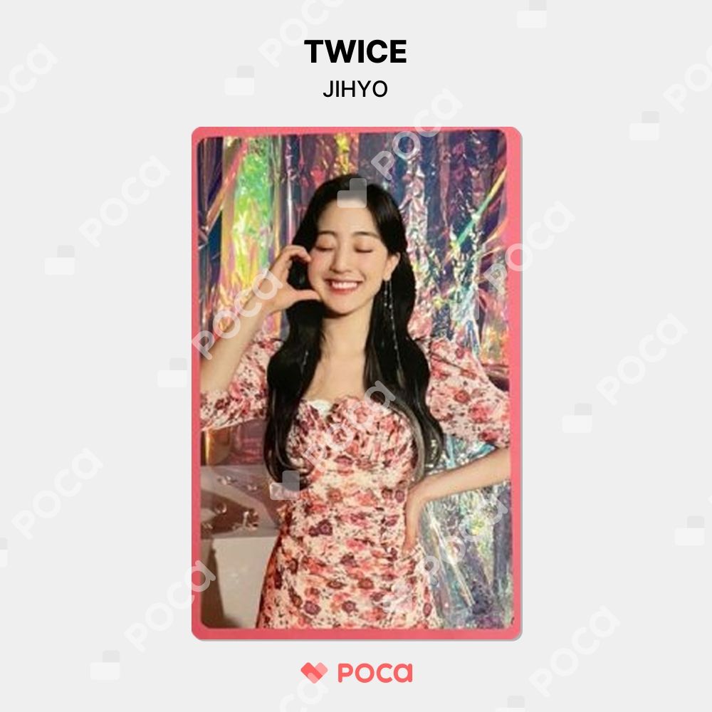 TWICE ジヒョ トレカ Taste of Love 予約販売 公式 トレカ